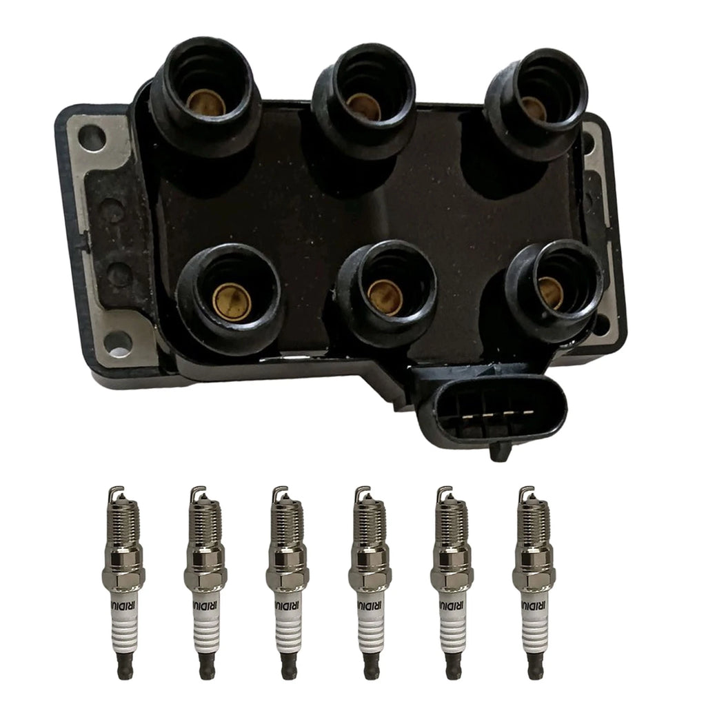Ignition Coil & Iridium Spark Plug Kit for Ford Taurus (1996–2000)