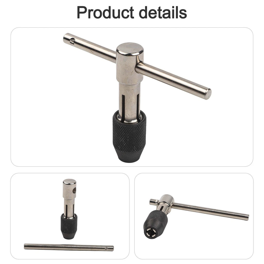 Ratchet Tap Wrench for Universal Use (Chrome Vanadium Steel)