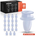 20Pcs Nylon Door Window Trim Retainers for Chevy Buick 