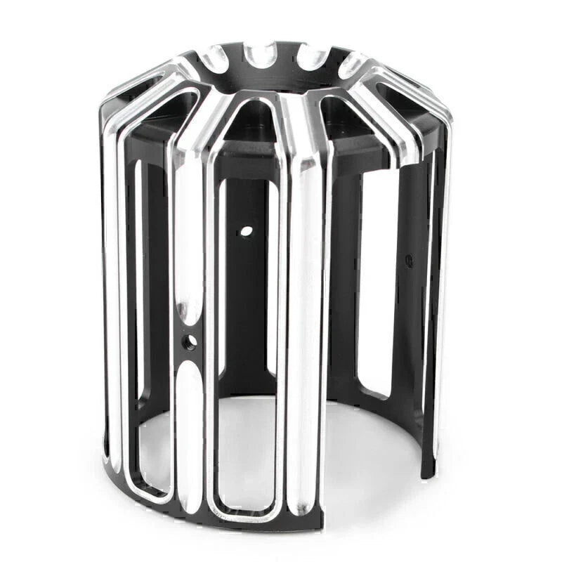 Black Aluminum Oil Filter Cover Cap Trim for Harley Twin Cam Dyna (2000-2017)