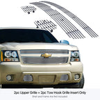 Stainless Steel Billet Grille Combo for Chevy Suburban/Avalanche (2007-2014)