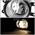 Fog Light Set for Toyota Camry XV40 (2007–2009) - Clear Lens, Bezel, Switch