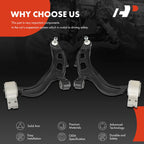 2X Front Lower Control Arm with Ball Joint for Ford Taurus (2008-2019)