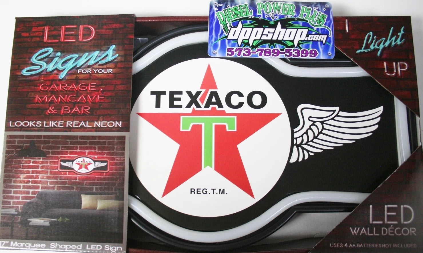 LED Neon Sign for Garage or Mancave Decor