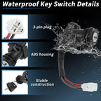 Ignition Key Switch for Suzuki LTR450 (2006–2009), LTZ400 (2009–2013)