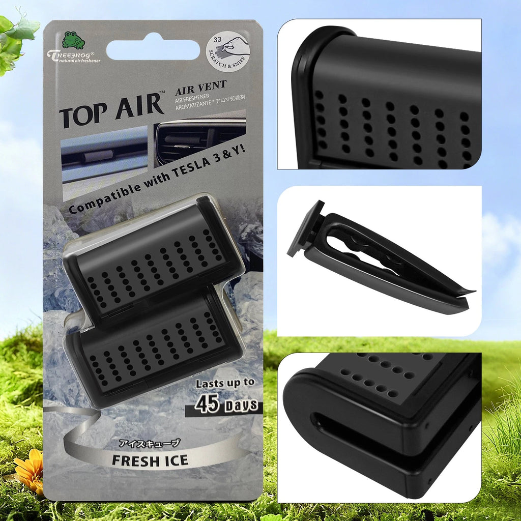 Set of 2 Clip-On Air Fresheners for Tesla Model 3 & Y (14g)