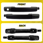 Exterior Door Handle for Nissan Frontier (2005–2022) Smooth Black