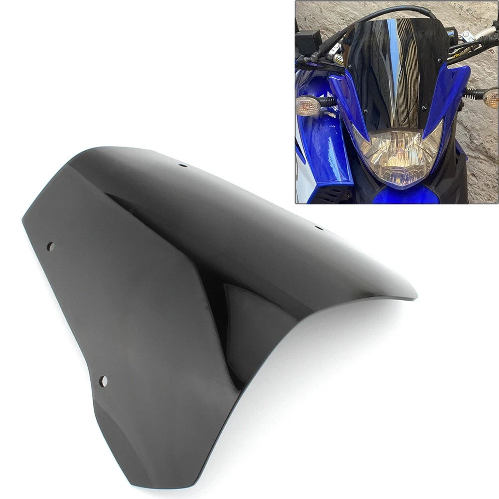 Windshield Deflectors for Yamaha XT660 R (2004–2016) ABS Plastic Black