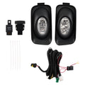 Clear Lens Fog Lights for Acura TSX (2004–2005) w/Wiring, Switch, Bezels