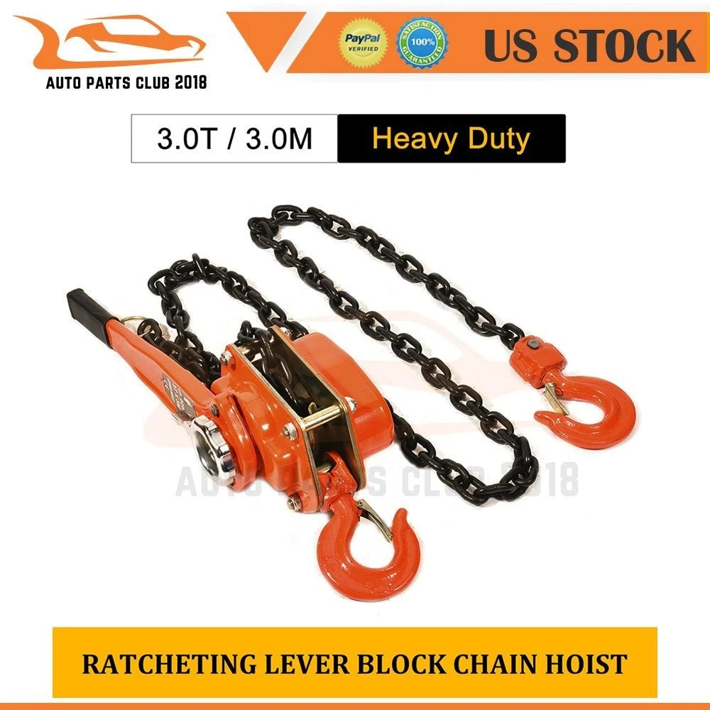 3Ton Chain Puller Block for Lift Hoist (6600LBS)