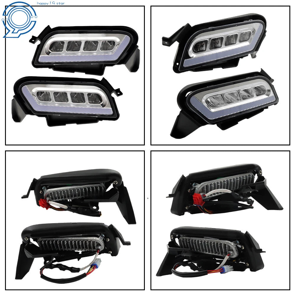Headlight & Tail Light Kit for Club Car Tempo Golf Cart (2018–2023)