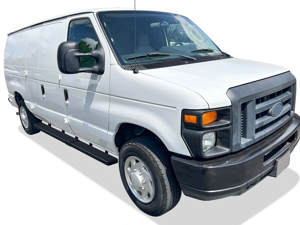 iBoard Stainless Steel Running Boards for Ford Econoline (1999-2014)
