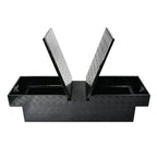 60" Aluminum Double Lid Gull Wing Tool Box for Truck Pickup