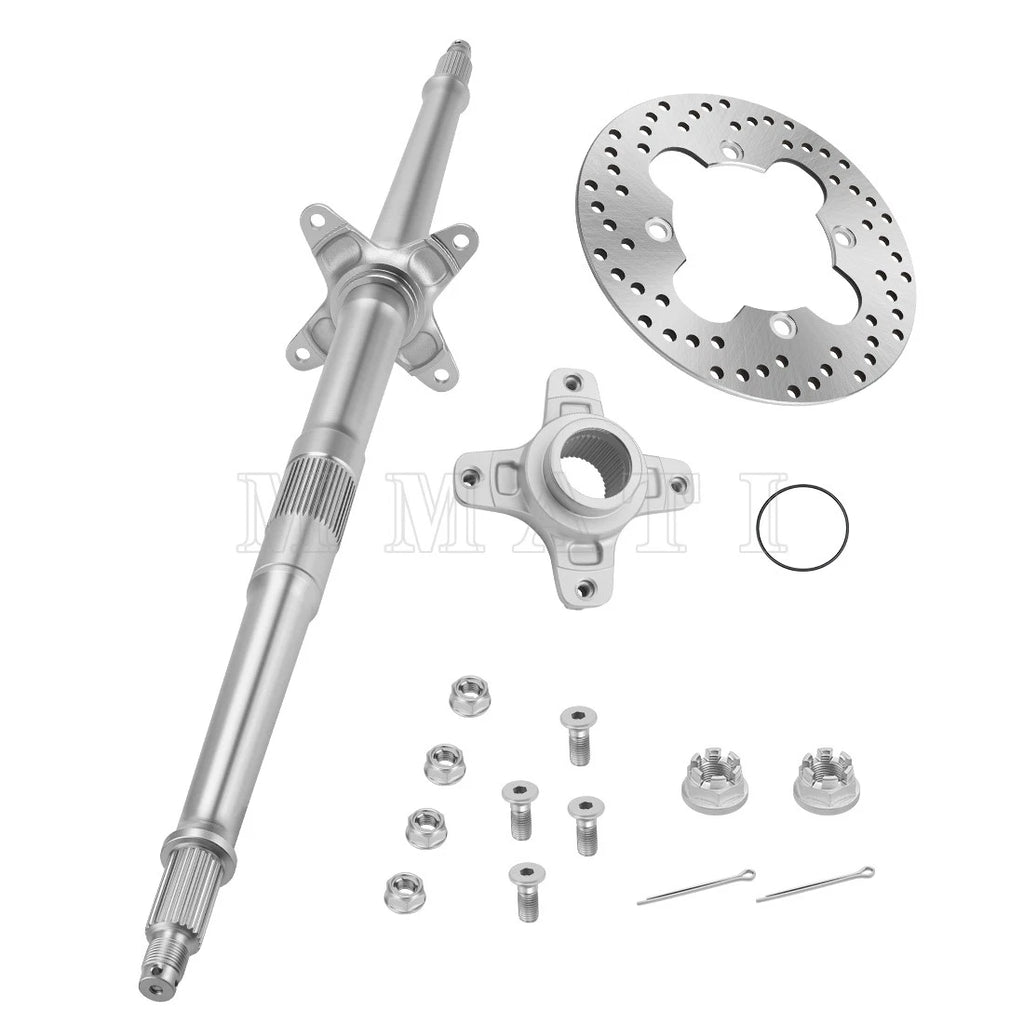 Rear Axle Shaft & Rotor Hub for Honda TRX400X TRX400X 2X4 (1999–2014)