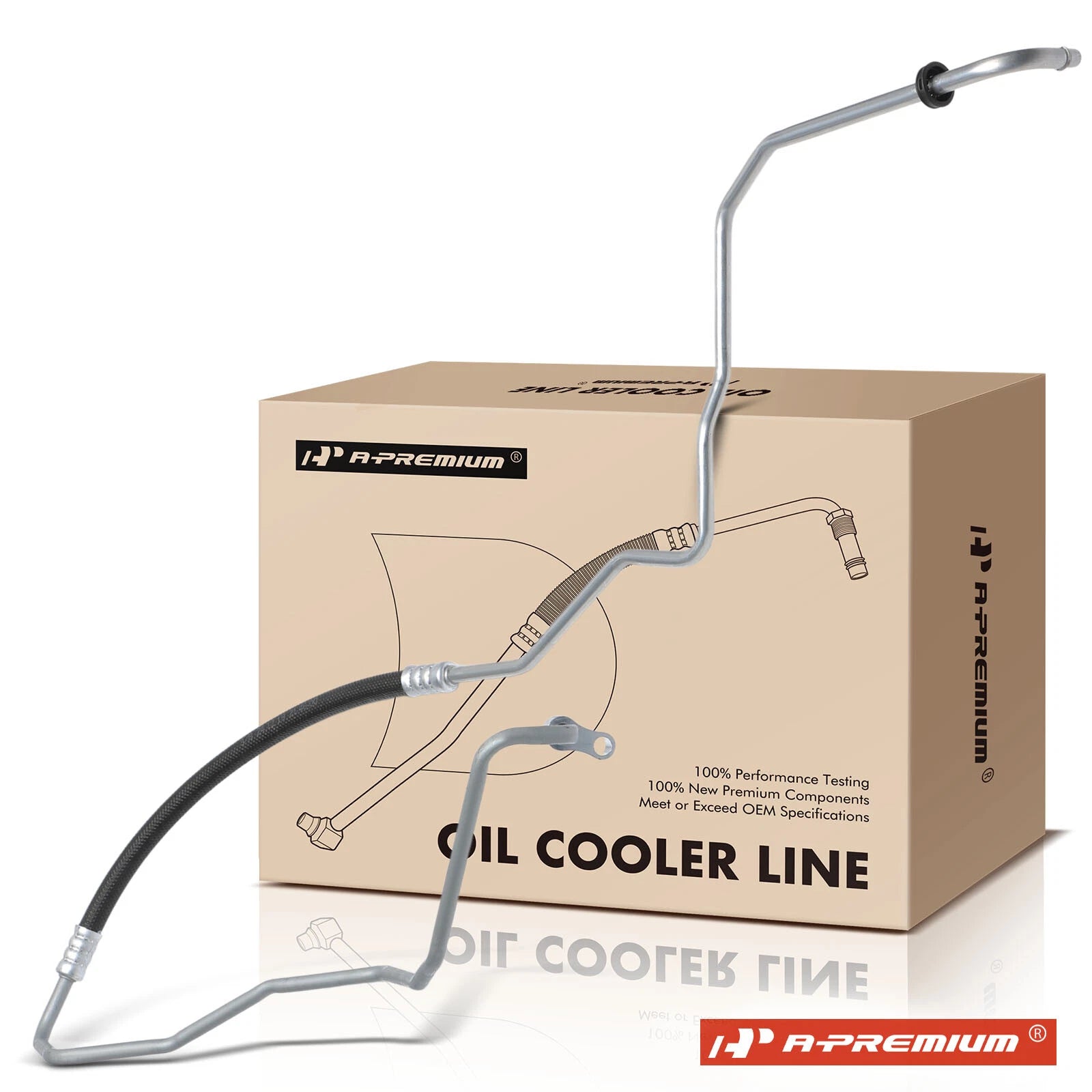2X Inlet & Outlet Transmission Oil Cooler Line for Buick Encore (2013–2023)
