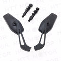 Aluminum Rear View Side Mirrors for Harley Cruiser Chopper