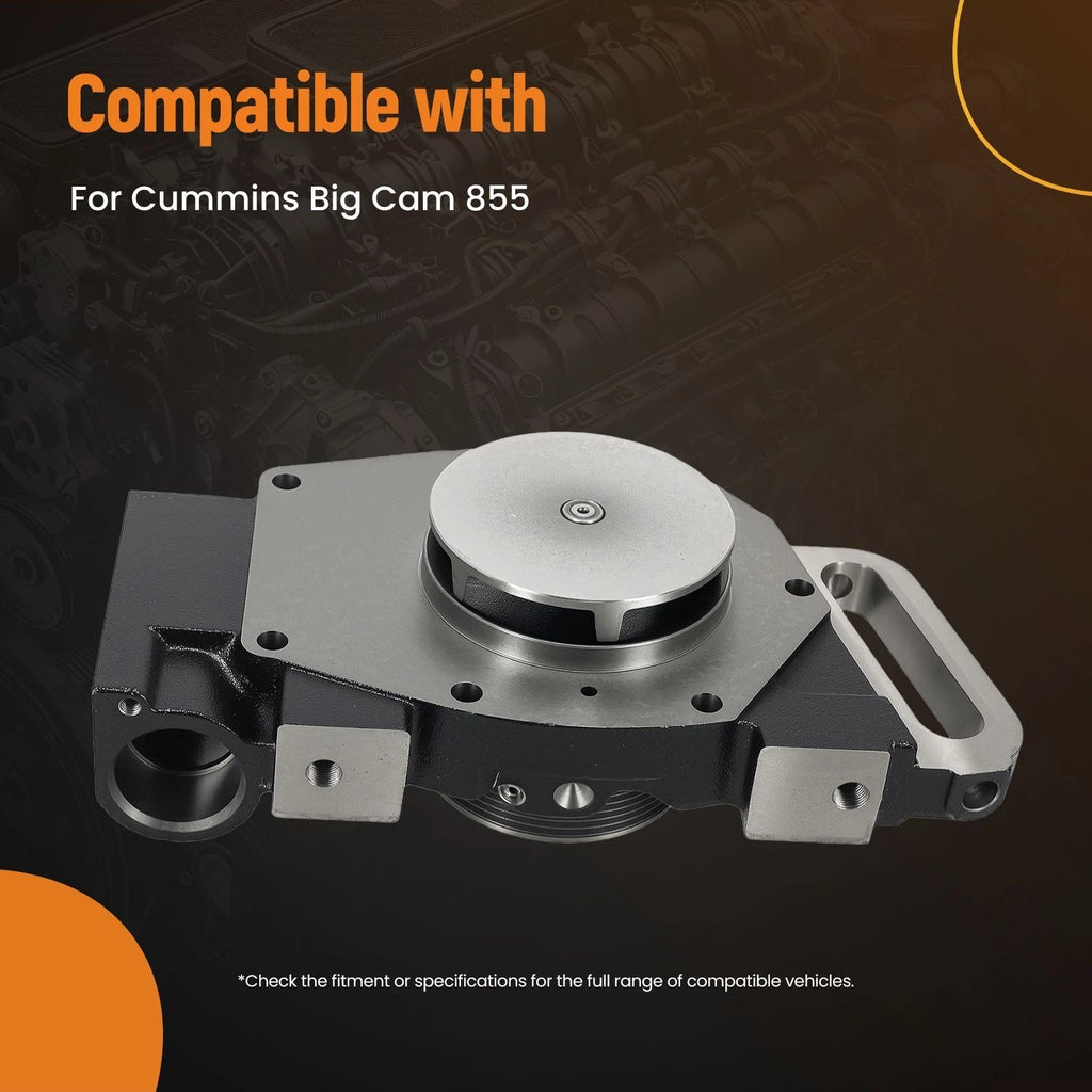 Water Pump & Gaskets for Cummins Big Cam 855 (1970-1990)