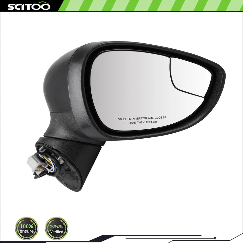 Right Side Power Mirror for Ford Fiesta (2014–2016) - Non-Heated, Signal