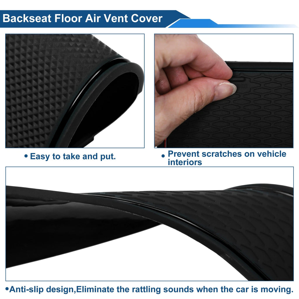16 Pcs Non-Slip Mat for BMW X3 (2018–2019) PVC Black