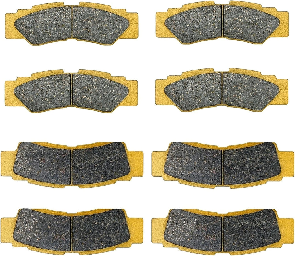 Front Rear Brake Pads for Yamaha Wolverine RMAX2 1000 RMAX4 1000 YXE10