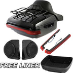 Trunk Pad Rack Light Speakers for Harley Electra Glide (2014–2025)