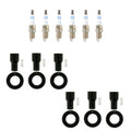 Set of 6 Bosch Double Platinum Spark Plugs & NGK Coil Boots for Avalon Camry ES300 (1995–2006)