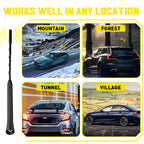 9" Power Antenna Mast for Ford Transit (2015â2025) Black