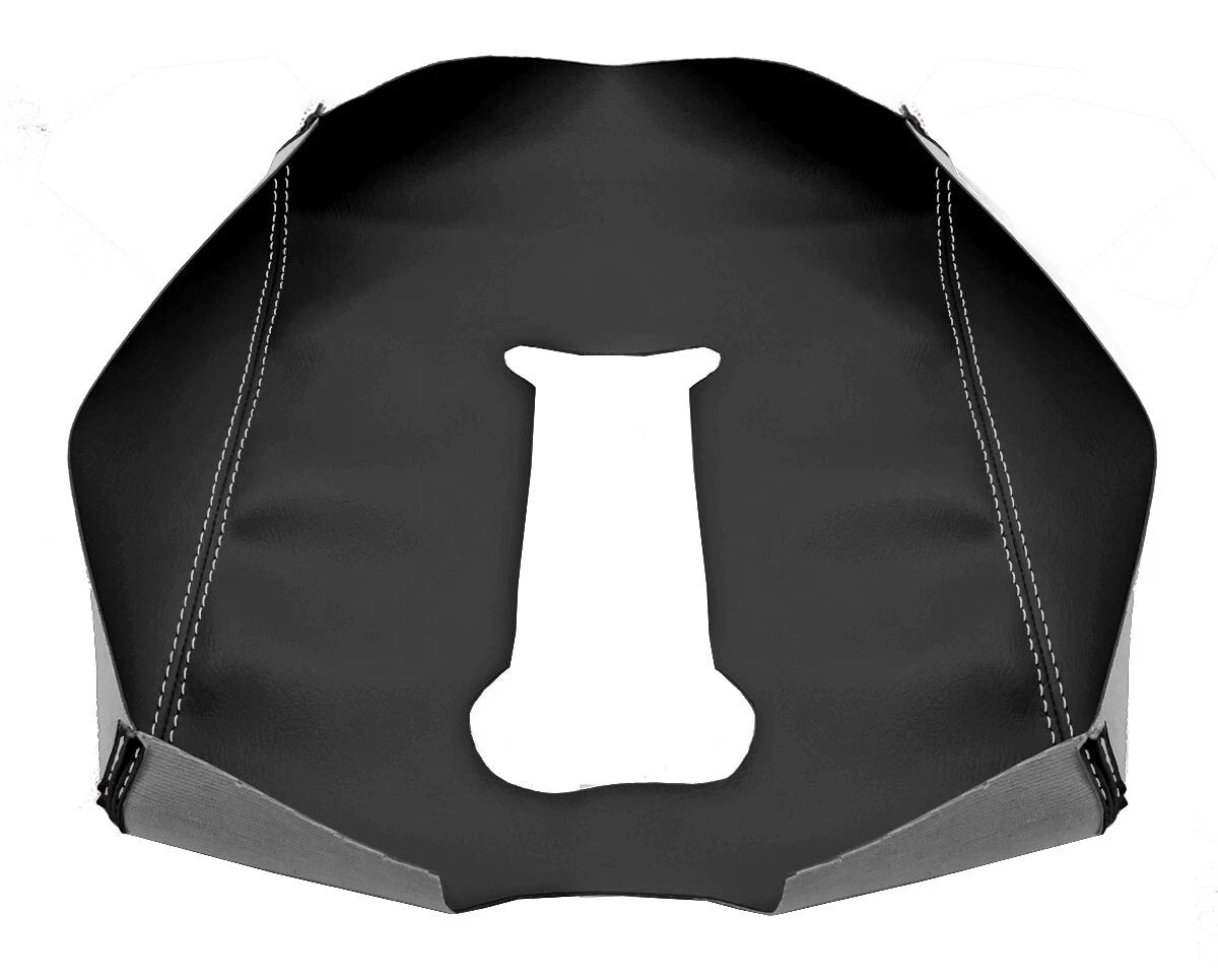 Console Lid Cover for Chevrolet Silverado (2014–2020) White Stitch