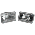 2 x Sealed Beam 100x165mm 50W 12V Incandescent Dual Headlight