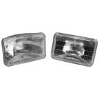 2 x Sealed Beam 100x165mm 50W 12V Incandescent Dual Headlight