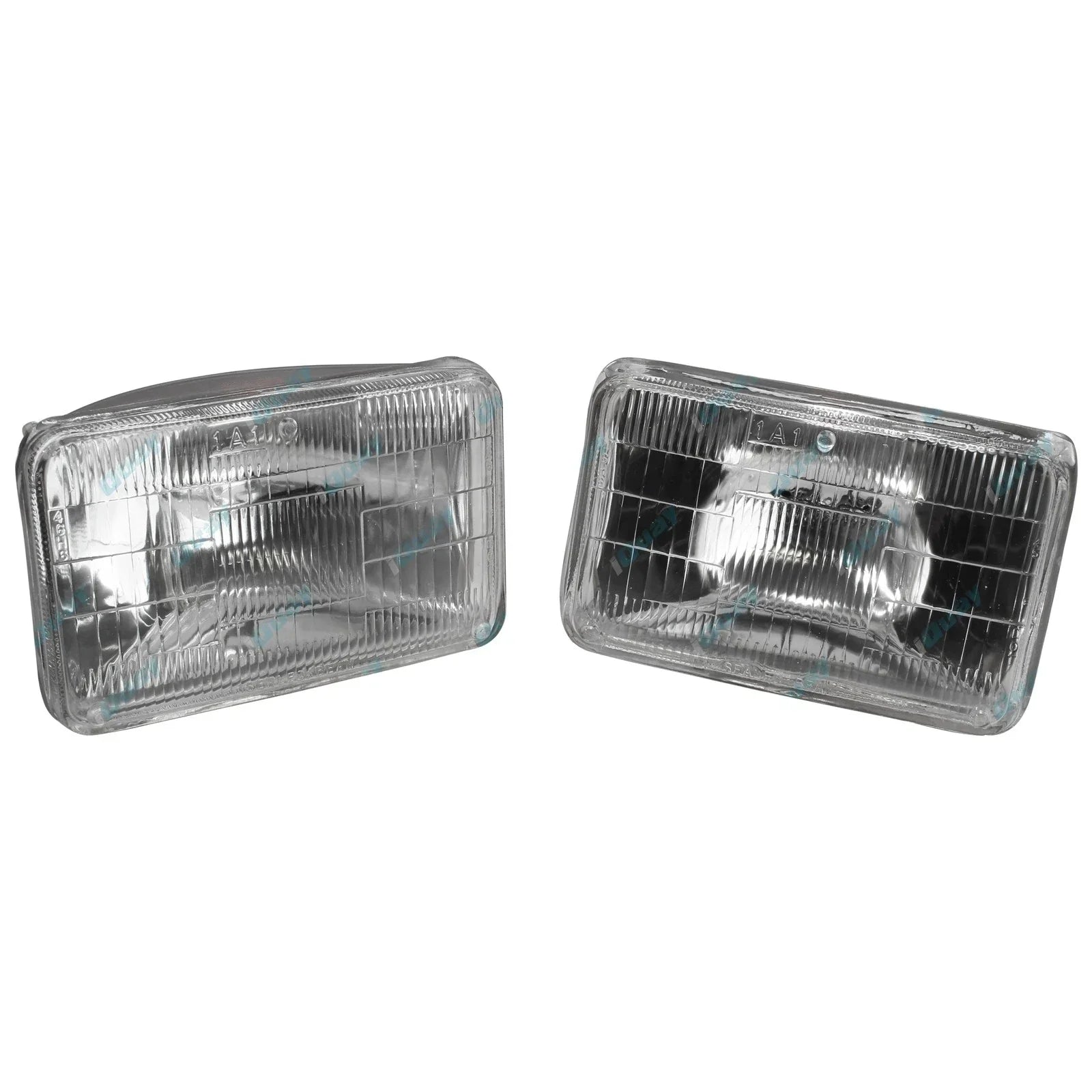 2 x Sealed Beam 100x165mm 50W 12V Incandescent Dual Headlight