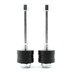 Ducati Hypermotard 1100 Black Handle Bar Risers (2007-2009)