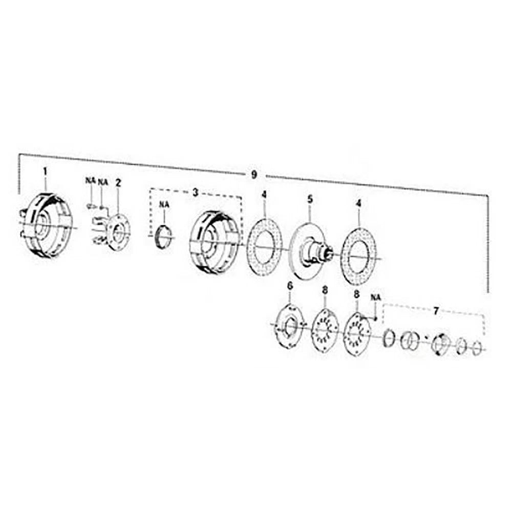 Belleville Spring for Massey Ferguson MF Round Baler (Fits 1059282M1)