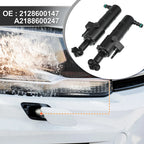 Front Left Right Headlight Washer Nozzles for Mercedes-Benz E350 E550 E63 AMG