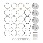 4X Piston & Rings Kit for Cadillac ATS CTS CT6 Chevy Malibu 2.0T (2013–2020)