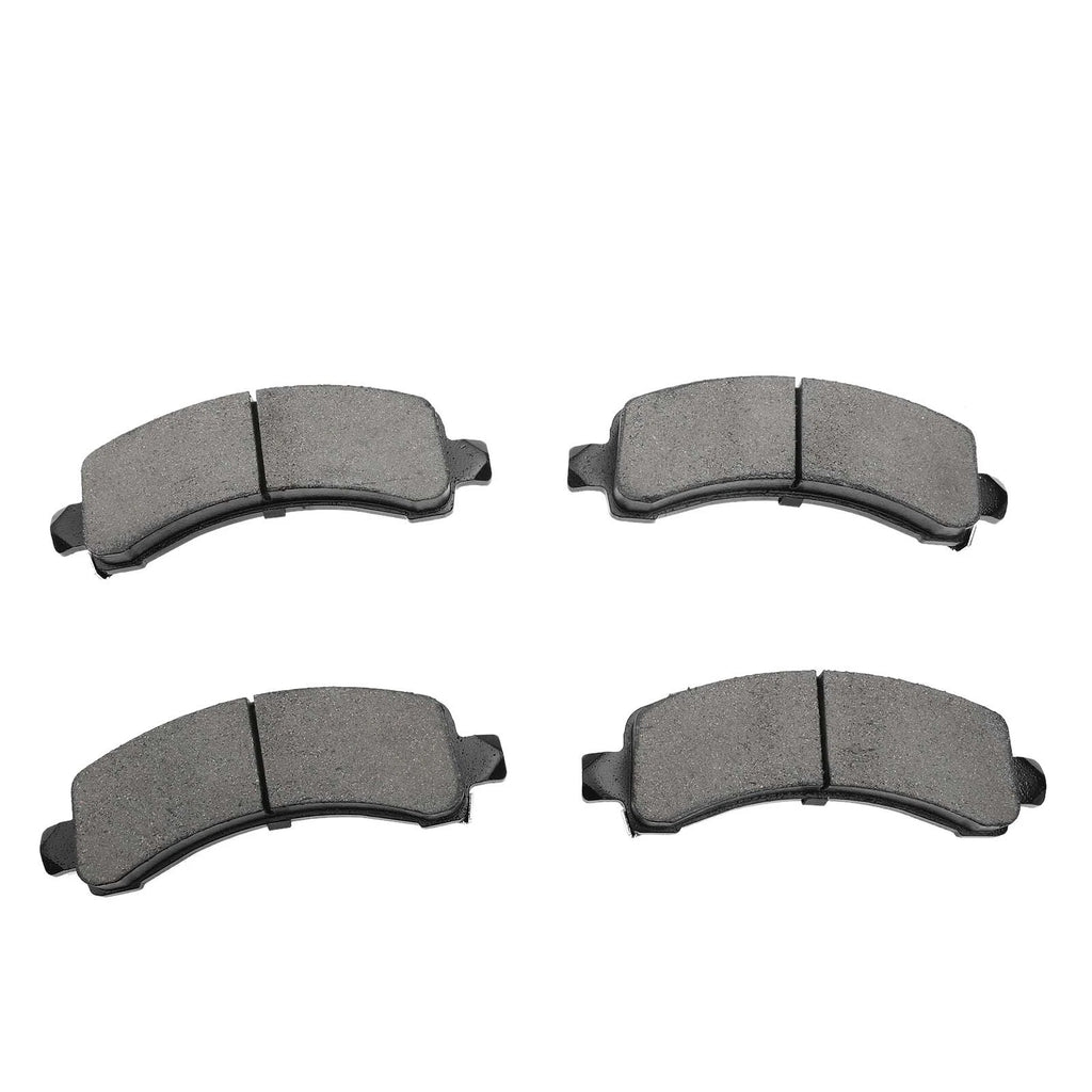 Set of 4 Rear Ceramic Brake Pads for Chevrolet Express 2500 GMC Savana 2500
