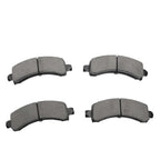 Set of 4 Rear Ceramic Brake Pads for Chevrolet Express 2500 GMC Savana 2500