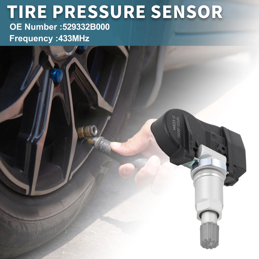 Tire Pressure Sensor for Hyundai Santa Fe (2012) 433MHz No.529332B000