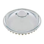 Chrome Bullet Hubcaps Set of 4 for Cadillac Sombrero Style (16 in) (OEM)