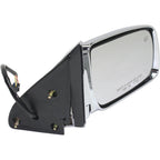 Set of 2 Chrome Power Glass Mirrors for GMC Yukon (1992–2000)