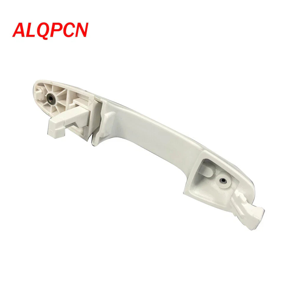4 x White Outer Door Handles for Foton Tunland Pickup (E3, E5)
