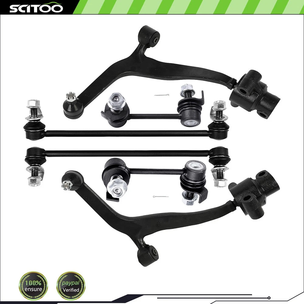 6x Control Arm Ball Joint Sway Bar Link for Infiniti FX35 (2003–2008)