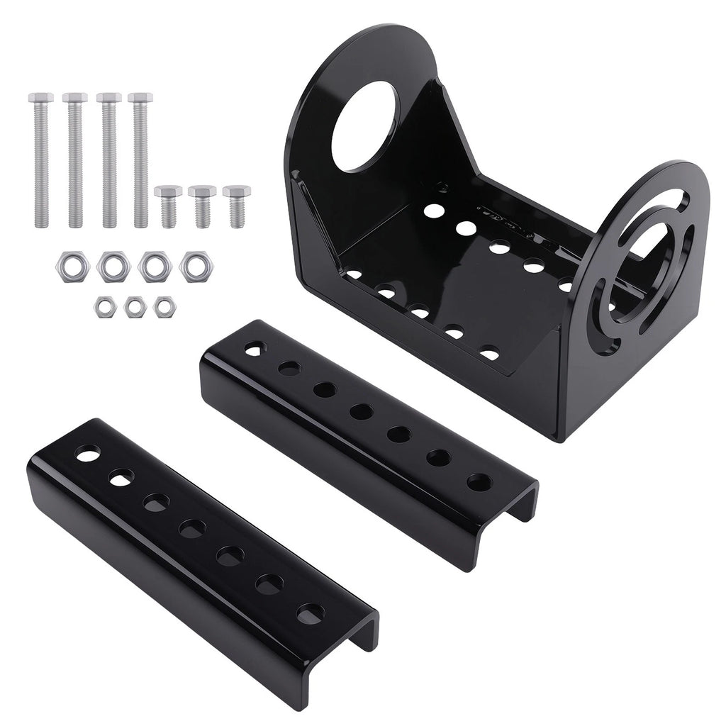Trailer Jack Support Bracket Kit for A-Frame (3-Bolt Pattern)