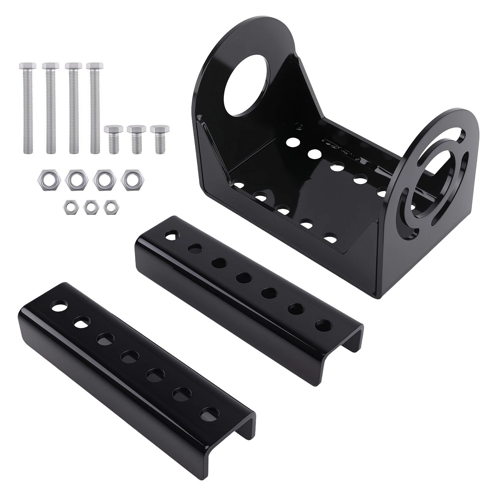 Trailer Jack Support Bracket Kit for A-Frame (3-Bolt Pattern)