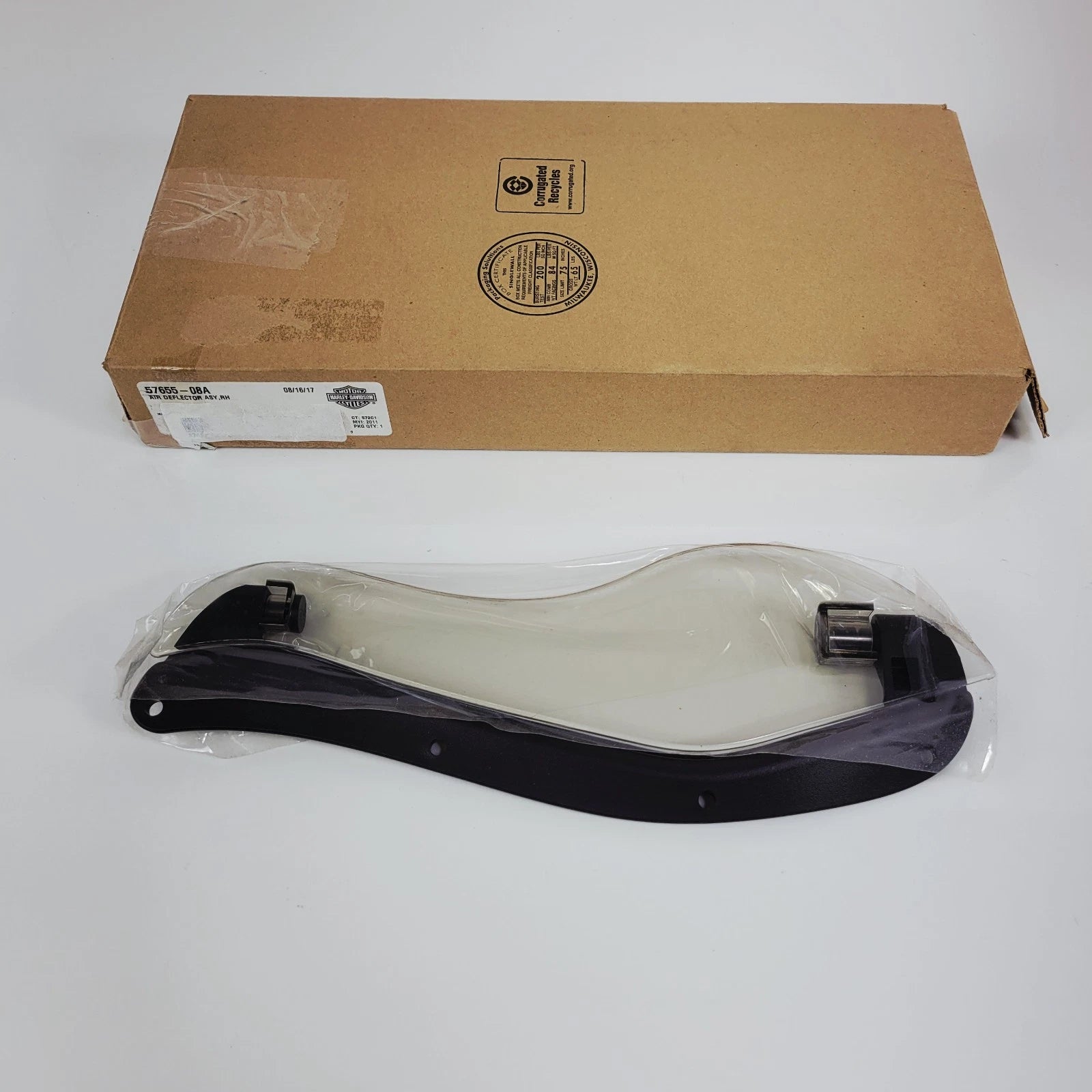 Right Side Fairing Air Deflector for Harley-Davidson CVO Electra Glide (2008) 57655-08A