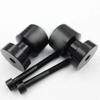 Black Swingarm Spools 6mm for Yamaha R1 YZF-R1 (1998–2015) / FZ-1 (2004–2015)