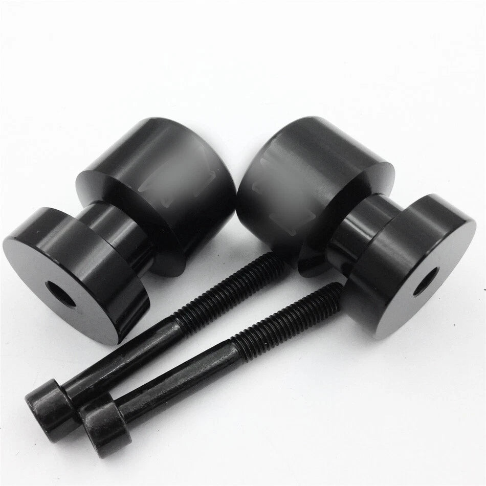 Black Swingarm Spools 6mm for Yamaha R1 YZF-R1 (1998–2015) / FZ-1 (2004–2015)