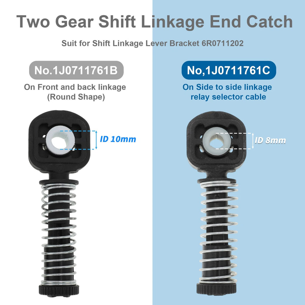 Gear Selector Shifter Cable End for Audi VW (1J0711761B/1J0711761C)