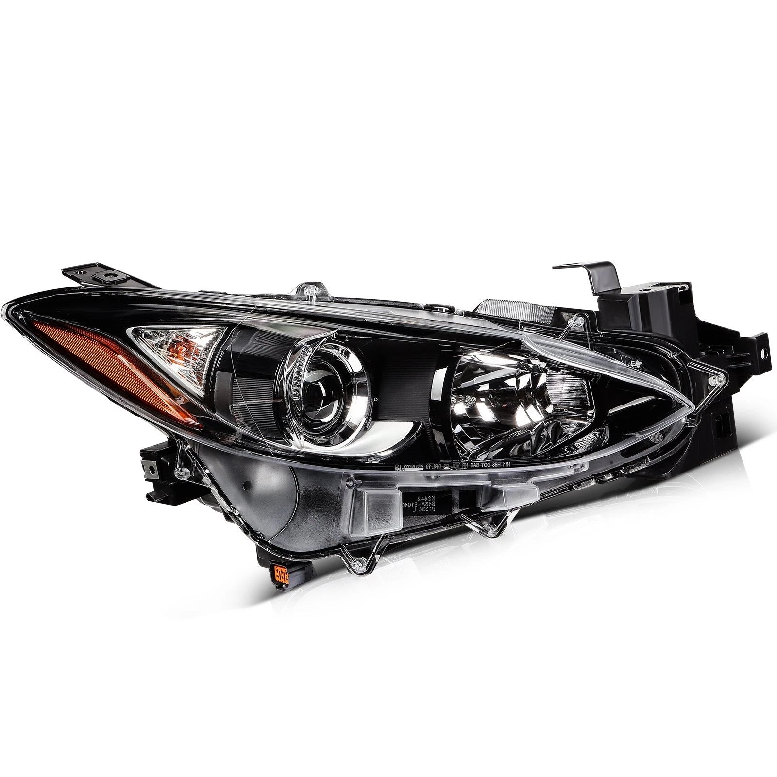 Headlight Assembly for Mazda 3 (2014–2016) Right Side w/Projector