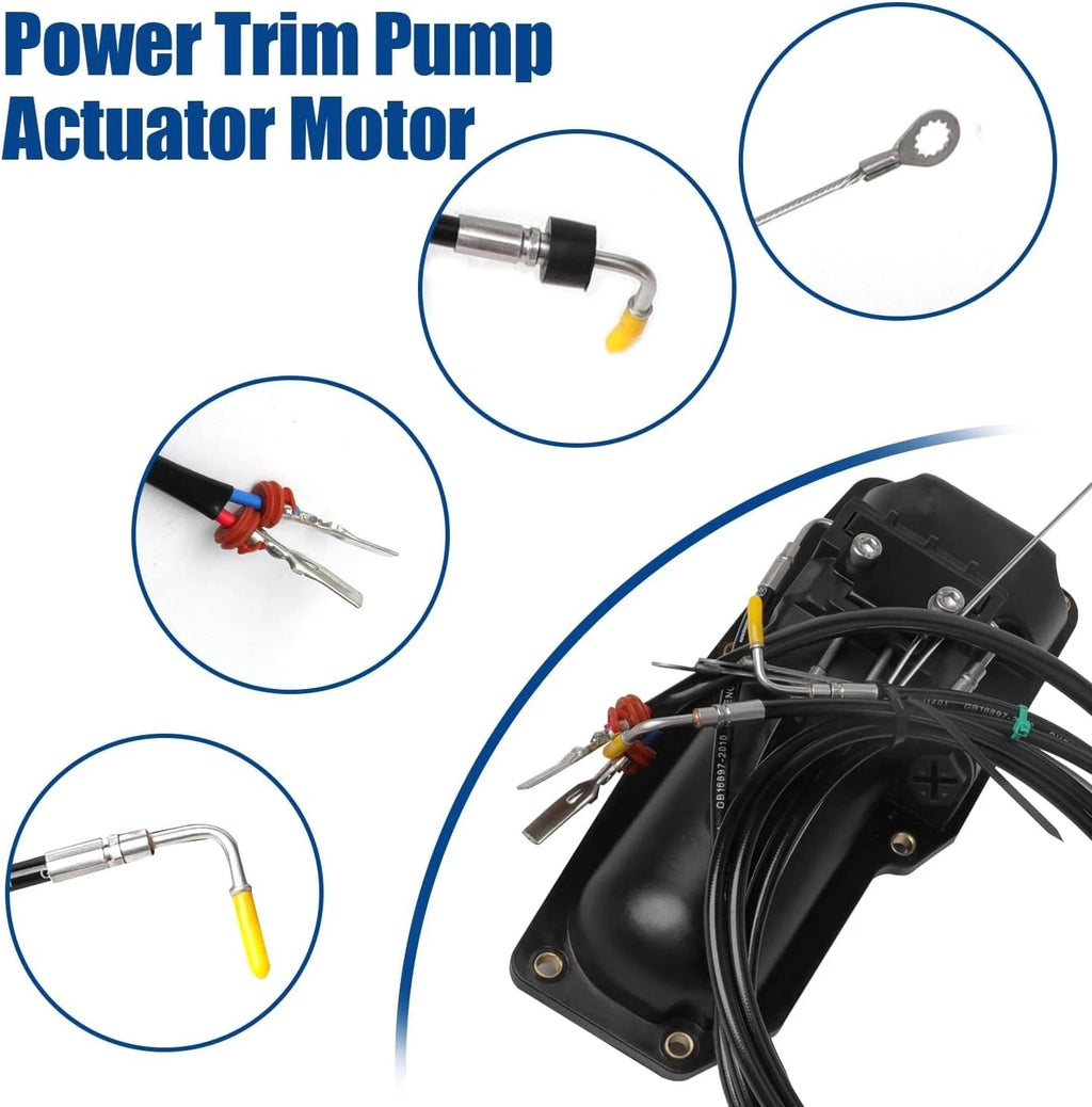 Trim Pump Actuator Kit for Volvo Penta SX-A DPS-A DPS-B (1990–2023) #21945915 #21573834